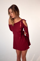 Bianca Dress - Cabernet