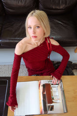 Bianca Dress - Cabernet