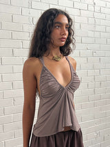 Scarlett Top - Pebble