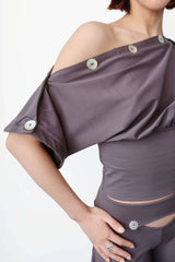 Ruby Top - Charcoal