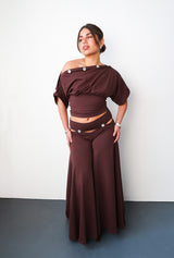 Ruby Top - Chocolate