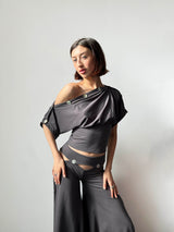 Ruby Top - Charcoal