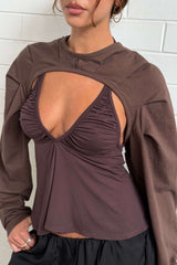Scarlett Top - Plumwood