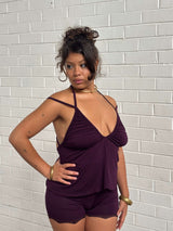 Scarlett Top - Grape