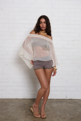 Mary Jane Top - Pearl