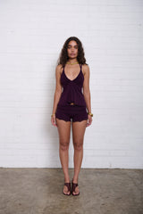 Scarlett Top - Grape