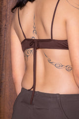 Bella Bralette - Walnut