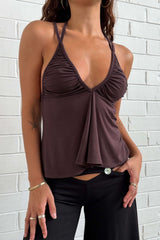 Scarlett Top - Plumwood