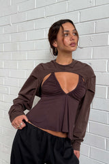 Celeste Bolero - Chocolate