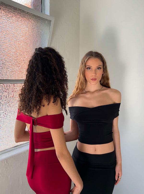 Jasmine Top - Onyx